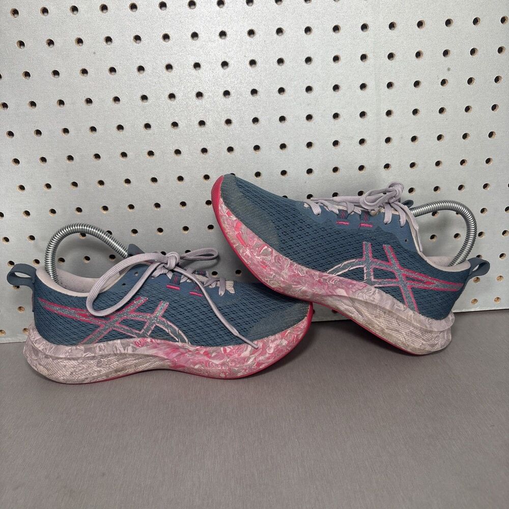 ASICS Gel Noosa Tri 16 Shoes Womens Size 7.5 Blue Pink Sneakers Triathalon - Picture 13 of 14